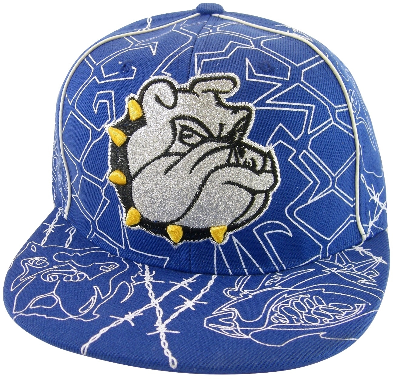 Bulldog I Donut Care Adjustable Snapback Hats Unisex Cotton Baseball Caps Bulldog I Donut Care Adjustable Snapback Hats Unisex Cotton Baseball Caps